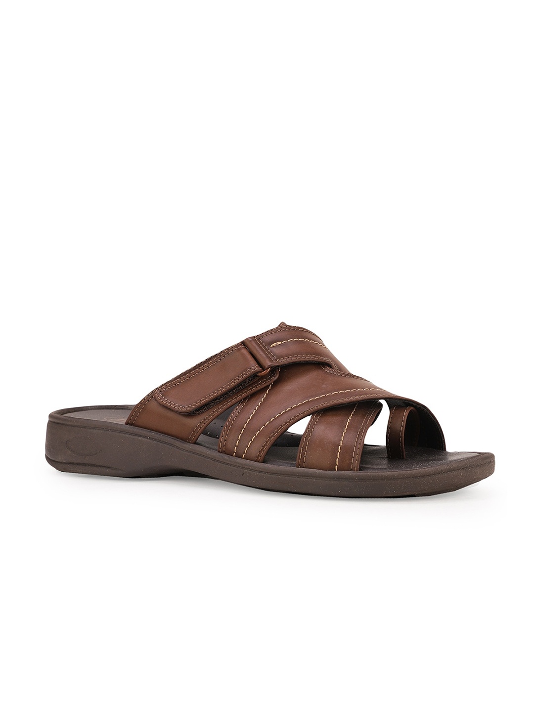 

Bata Men Brown Comfort Sandals