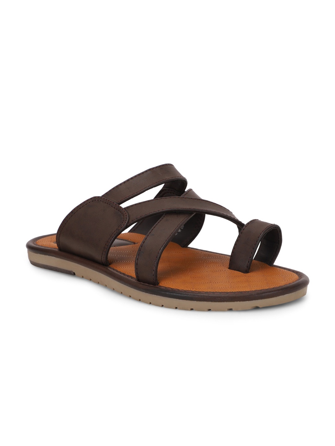 

Bata Men Brown & Tan Comfort Sandals