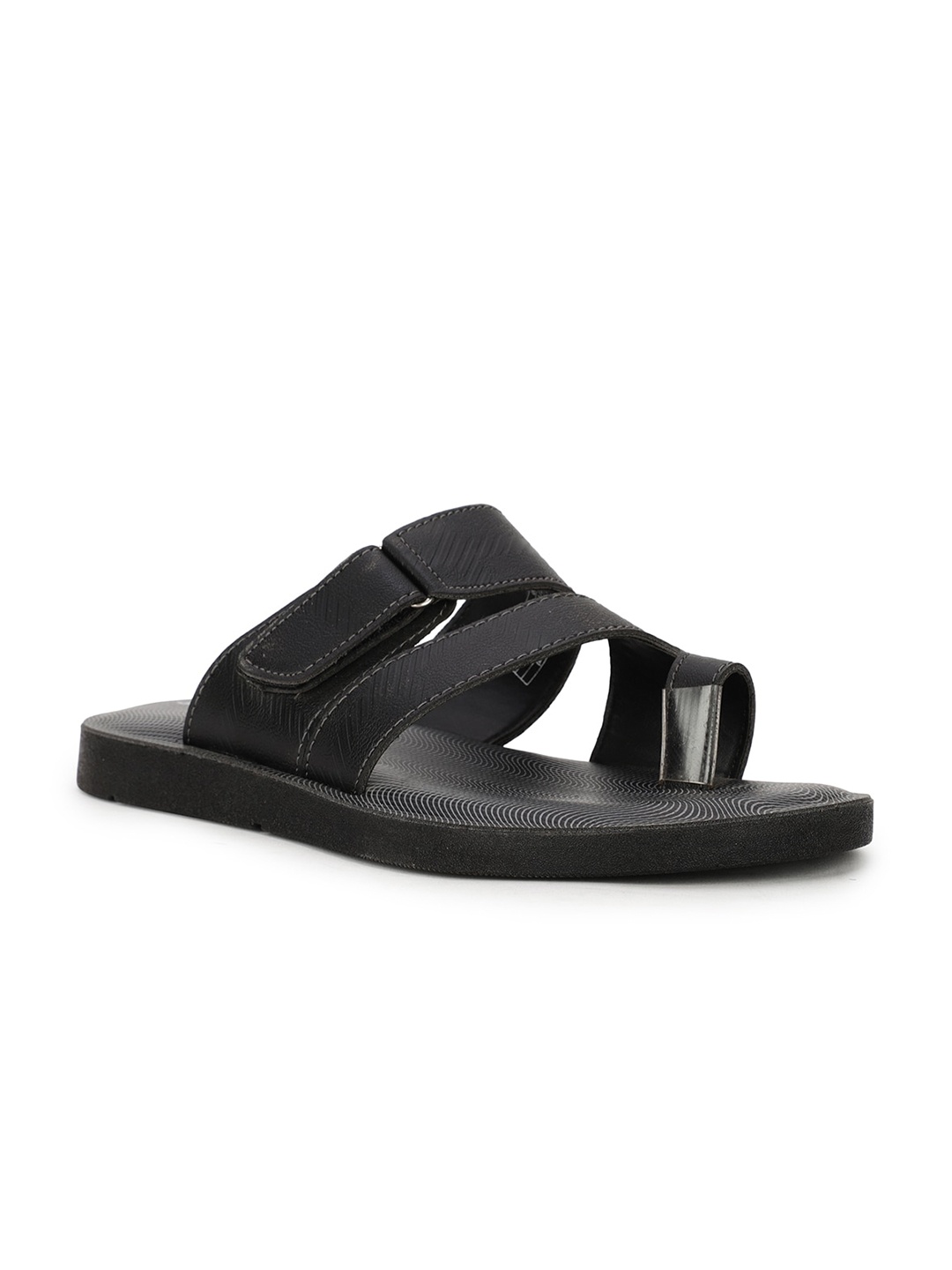 

Bata Men Black Comfort Sandals