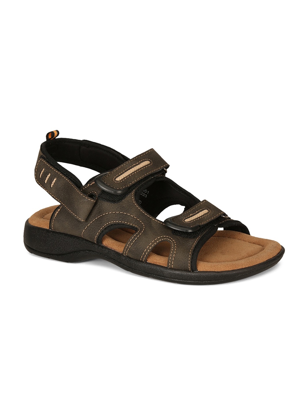 

Bata Men Brown Comfort Sandals