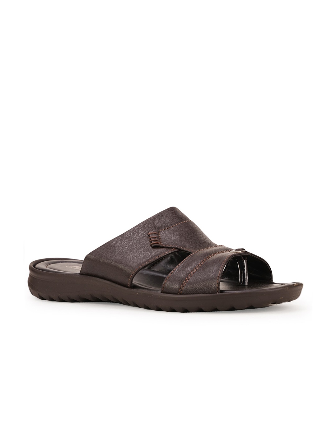 

Bata Men Brown Comfort Sandals