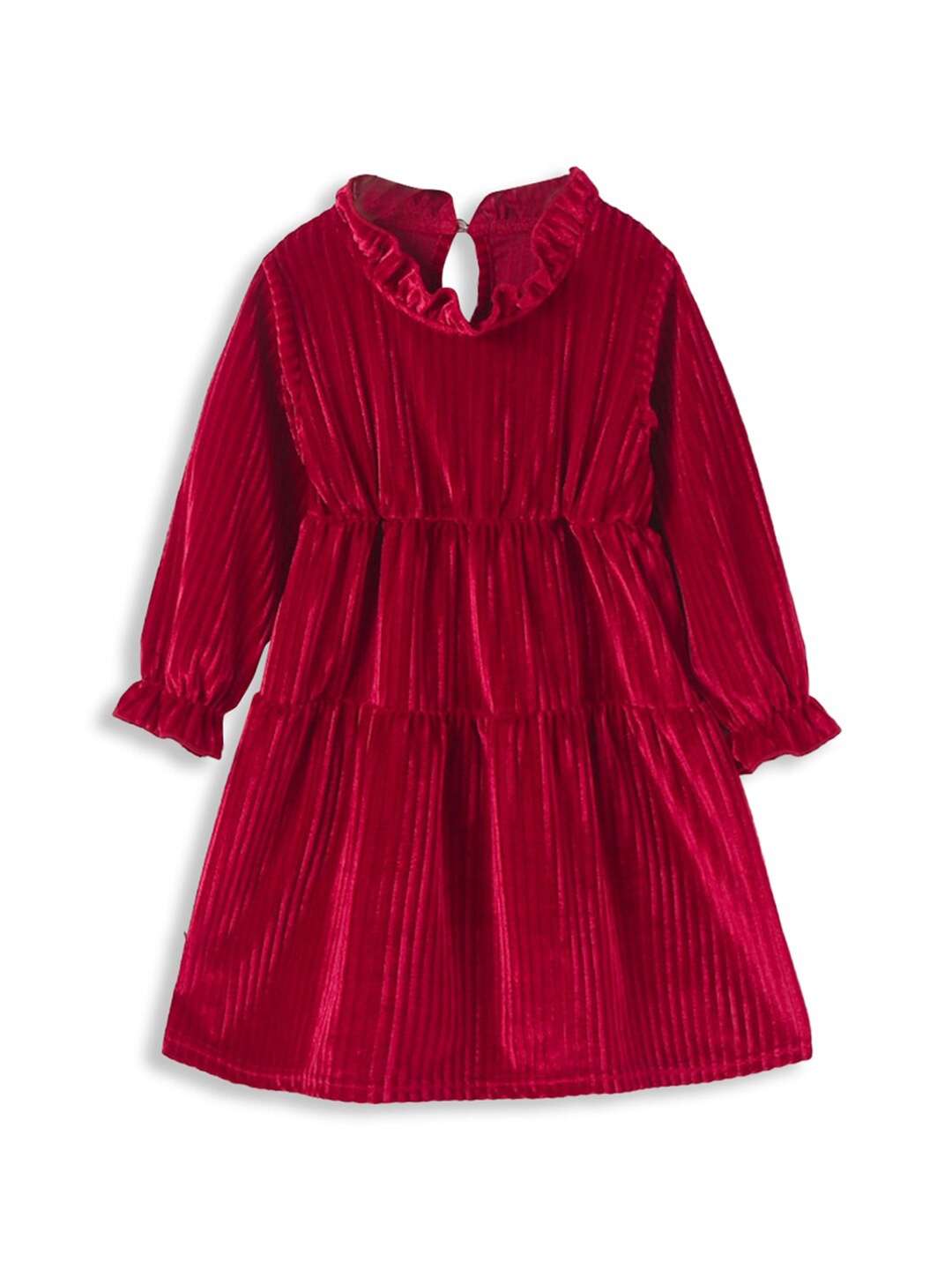 

Hopscotch Girls Red Peplum Dress