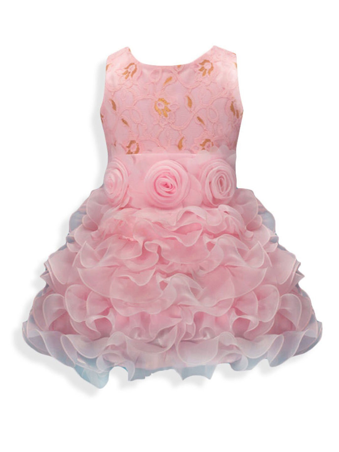 

Hopscotch Pink Floral Dress