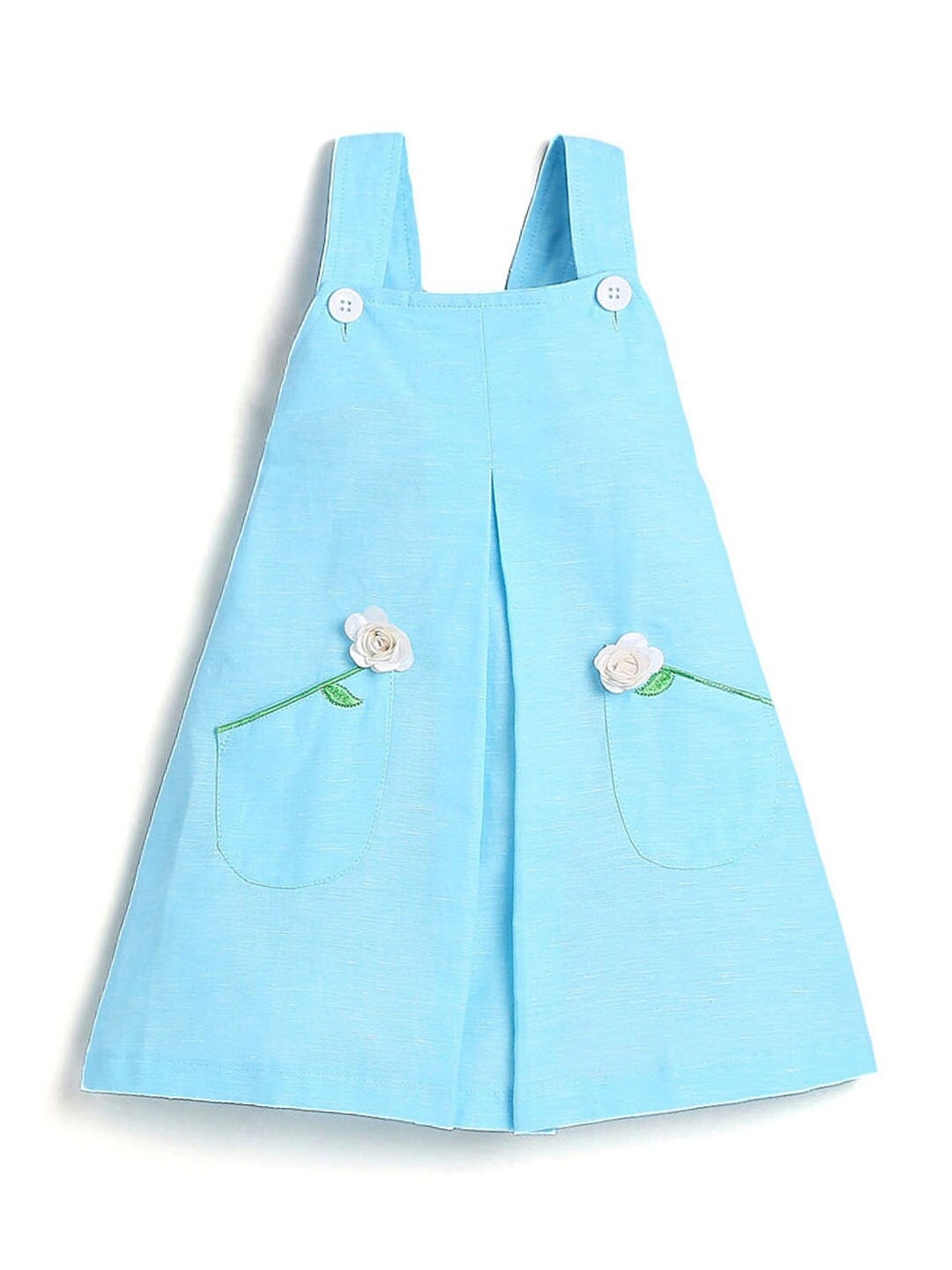 

Hopscotch Girls Blue A-Line Casual Dress