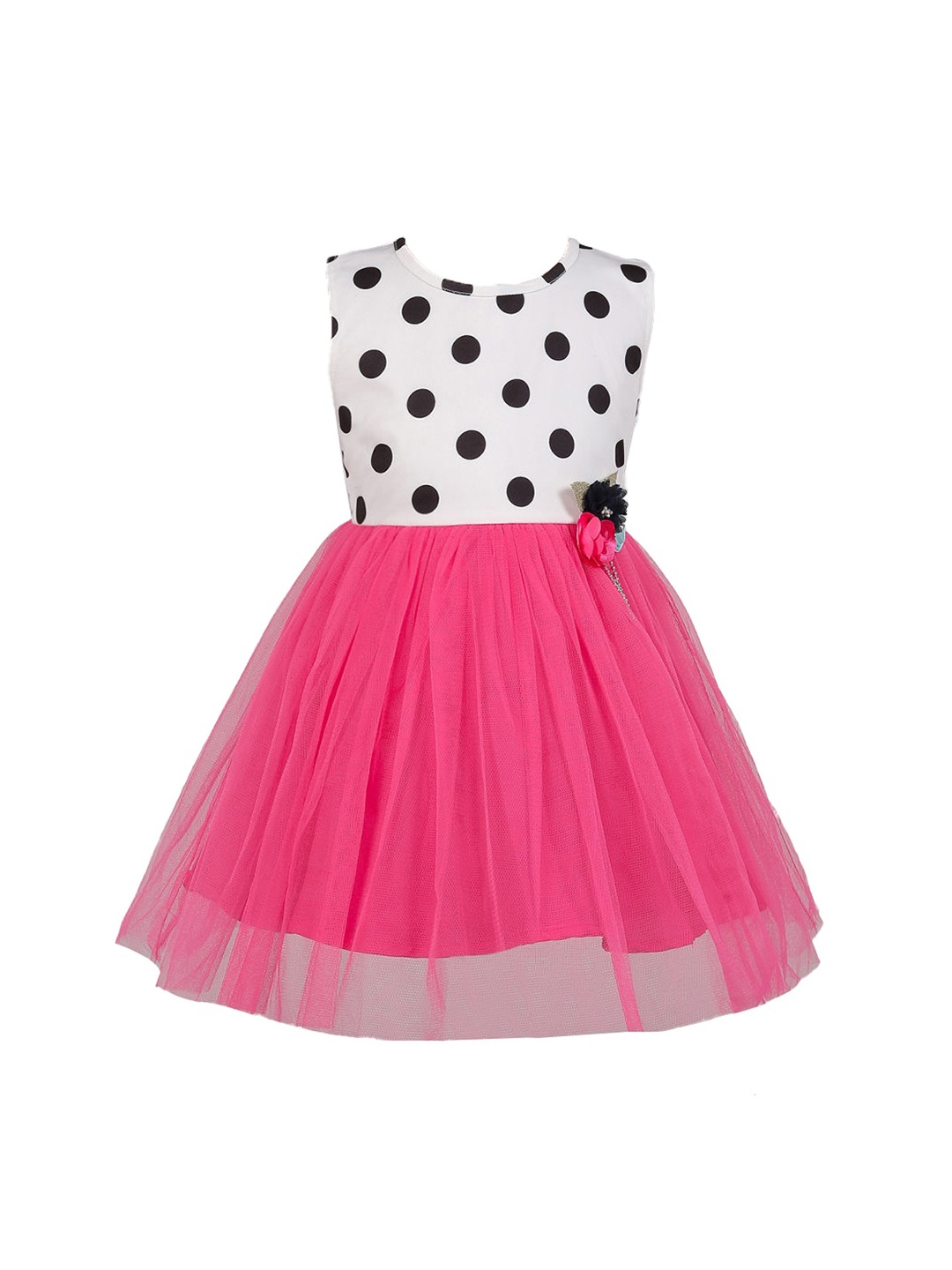 

Hopscotch Fuchsia & White Dress