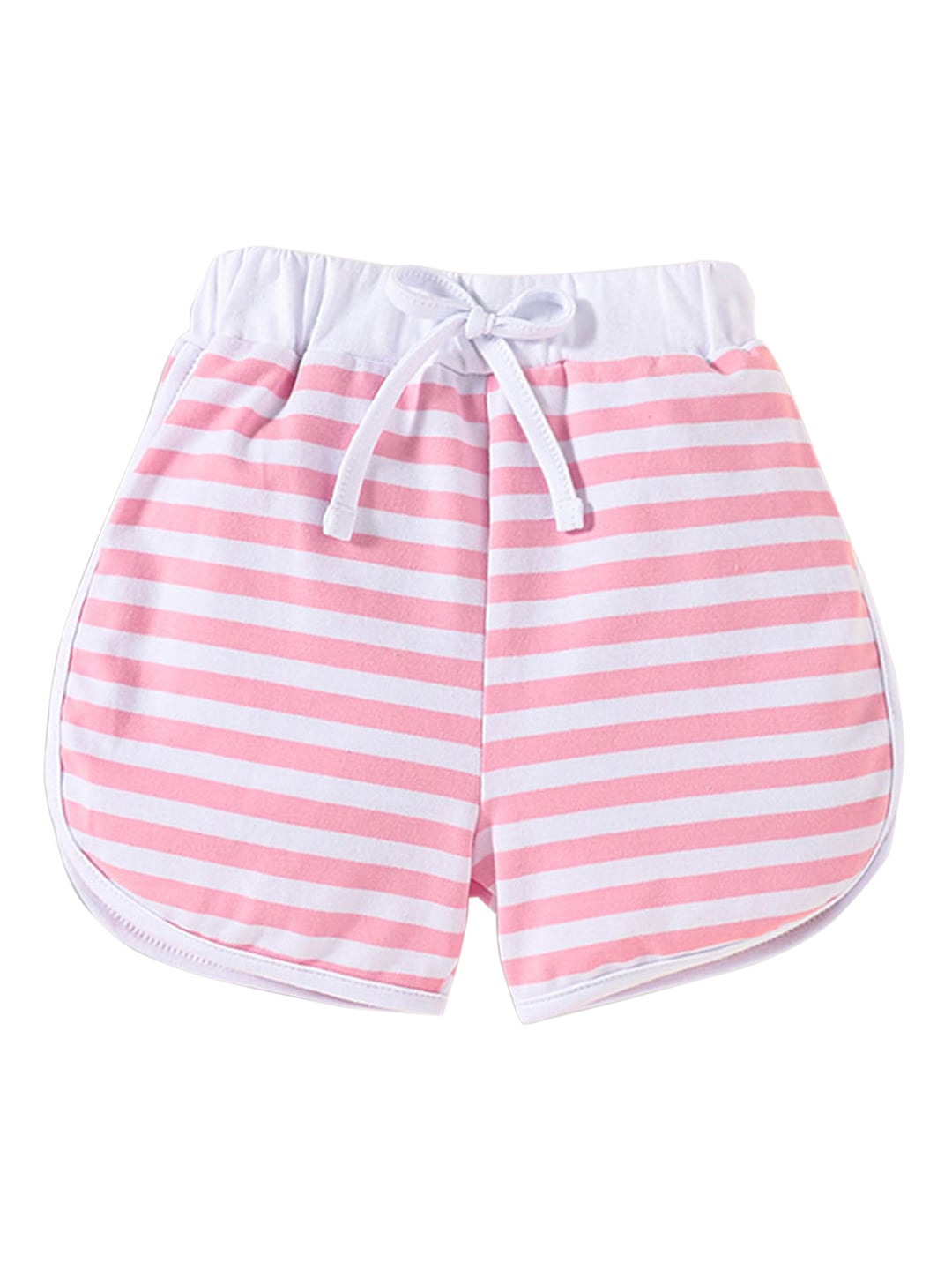 

Hopscotch Girls Pink Striped Shorts
