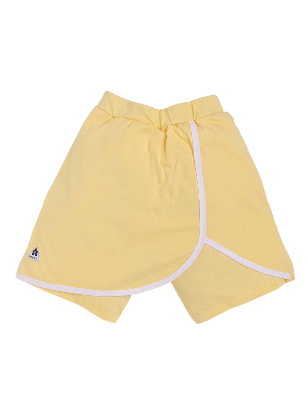 

Hopscotch Girls Yellow Cotton Shorts