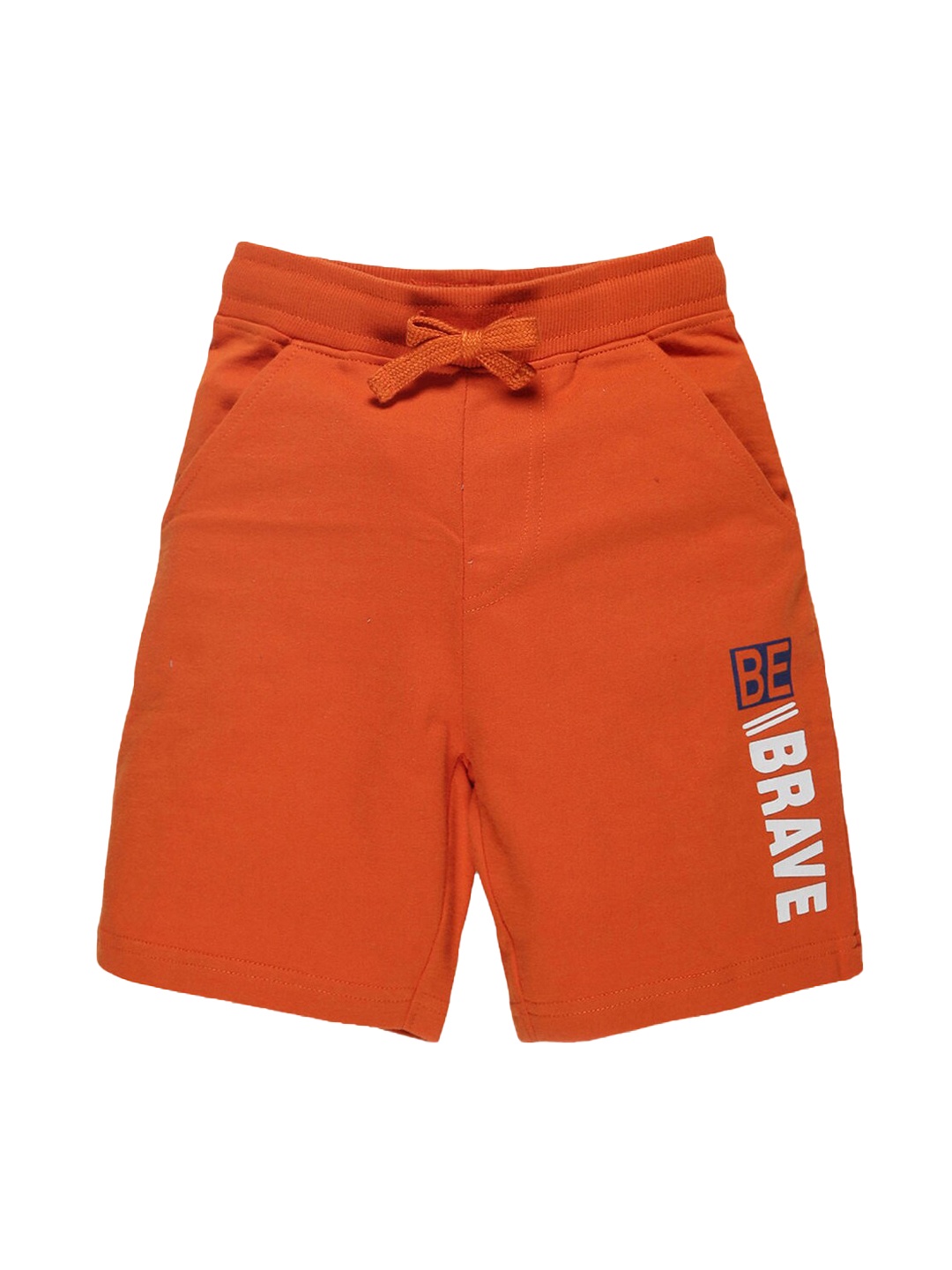 

Hopscotch Boys Orange Mid Rise Solid Regular Shorts