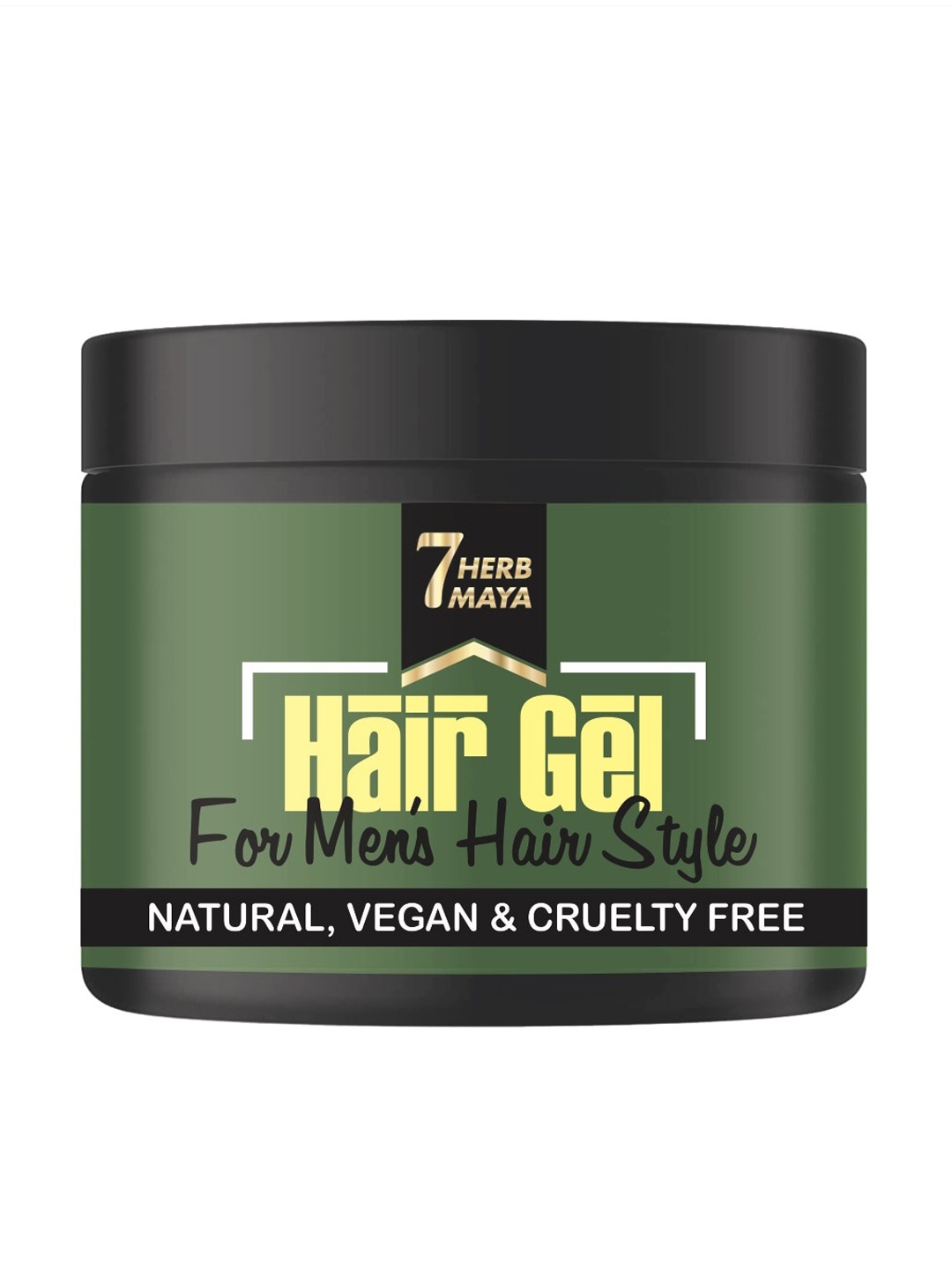

7Herbmaya Men Hair Styling Gel - 50g, Green