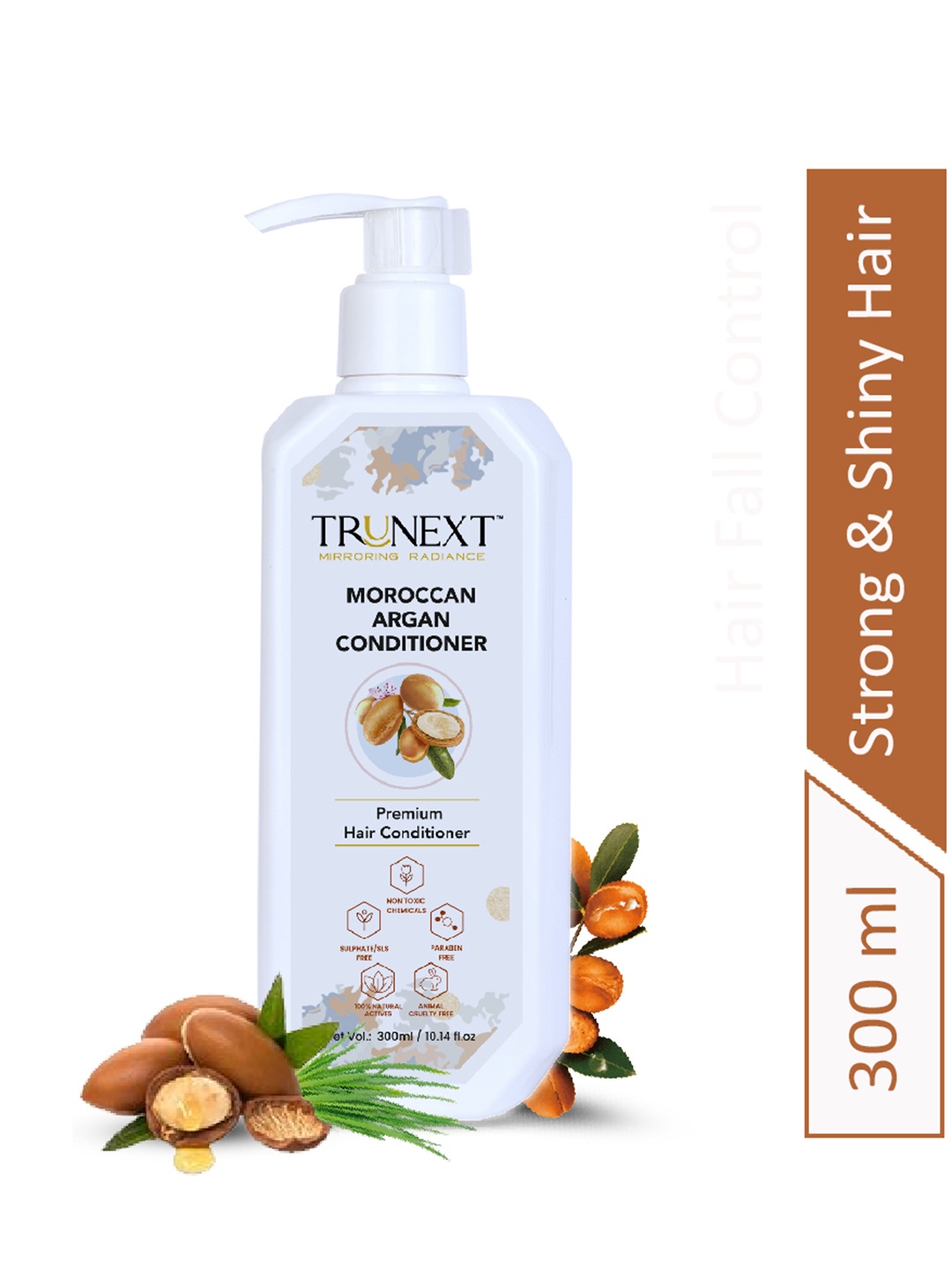 

TRUNEXT Moroccan Argan Hair Conditioner 300 ml, White