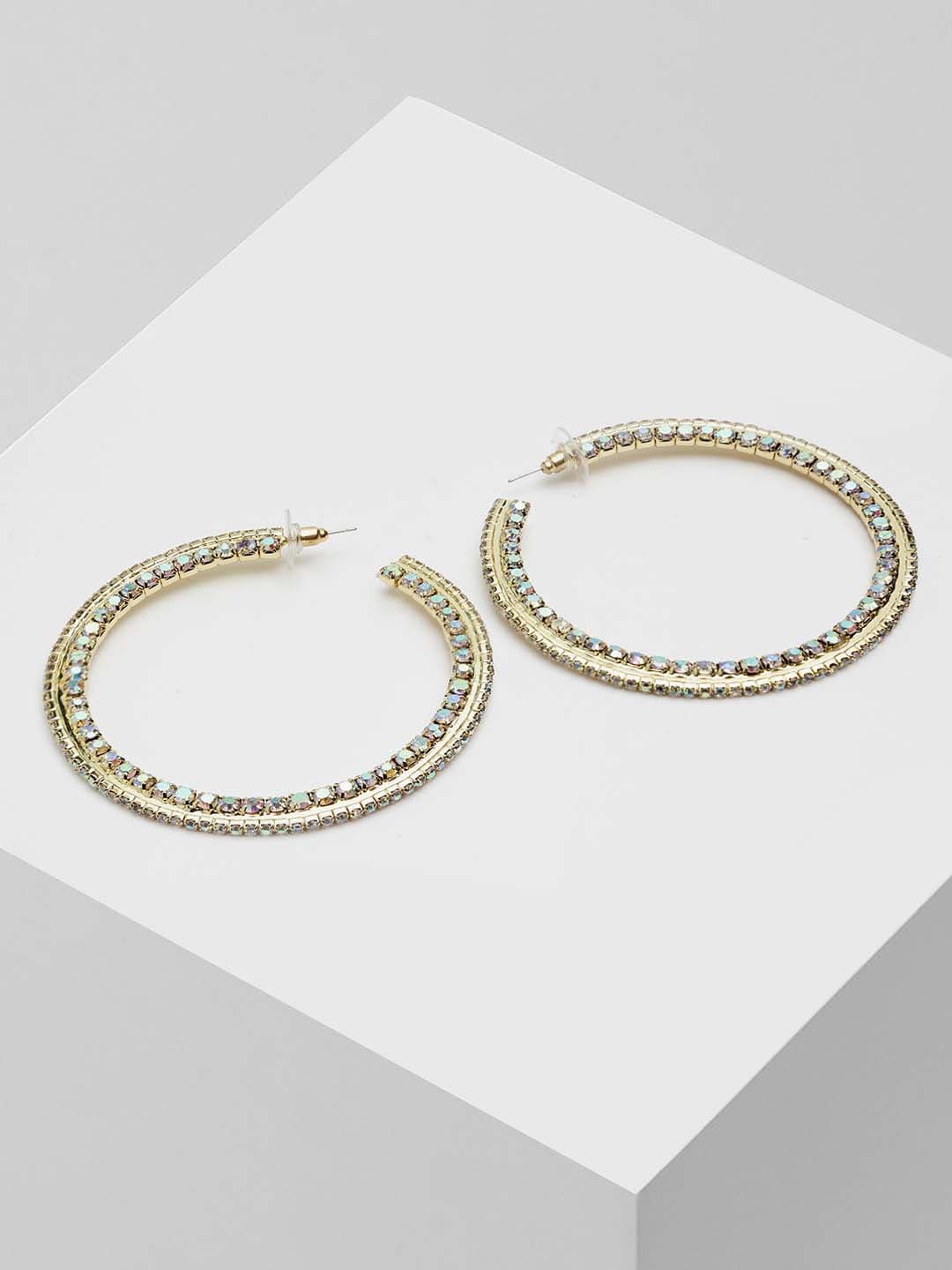 

Wild & Free Gold Plated big Hoop Earrings