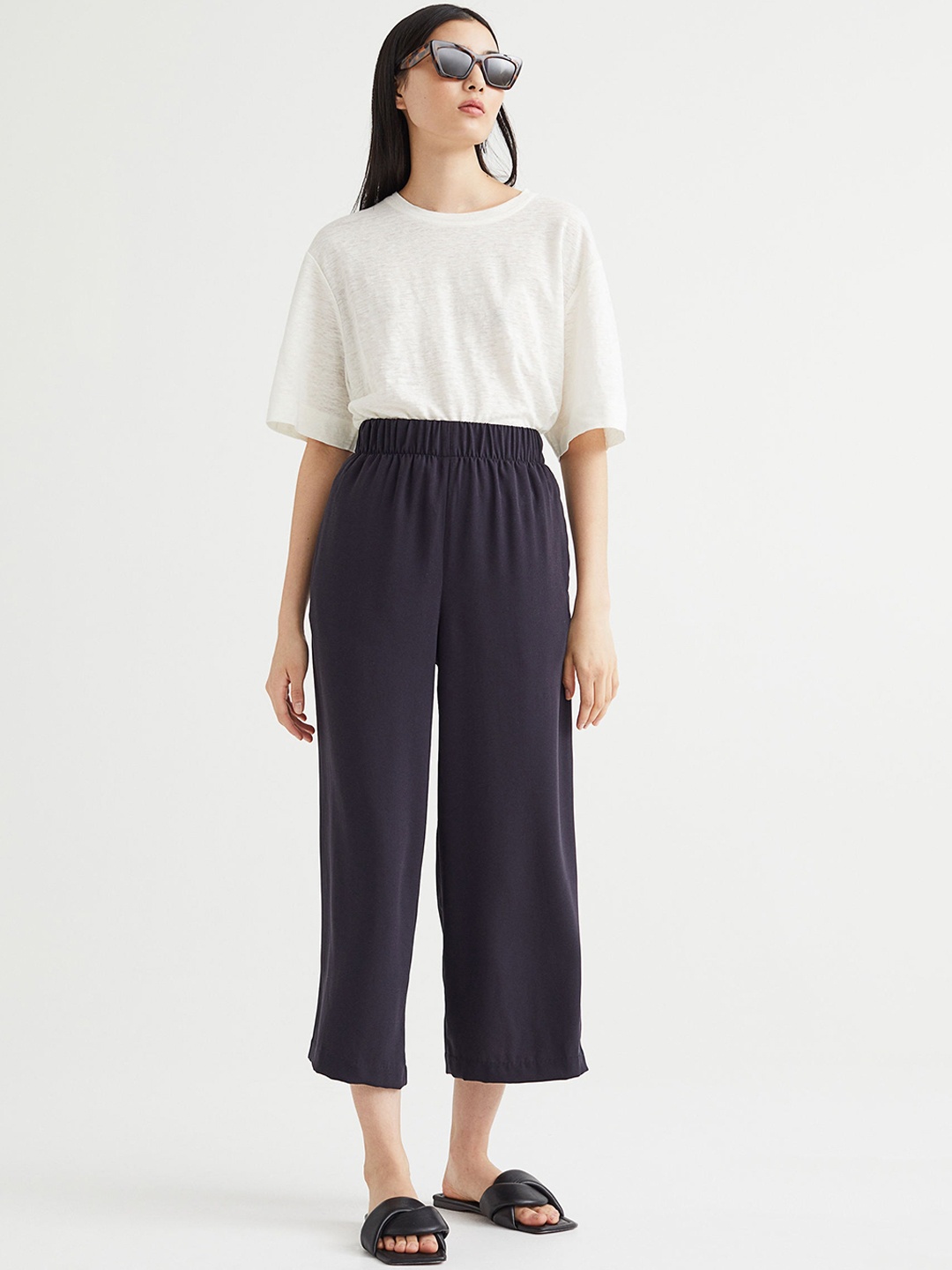 

H&M Women Culottes, Blue