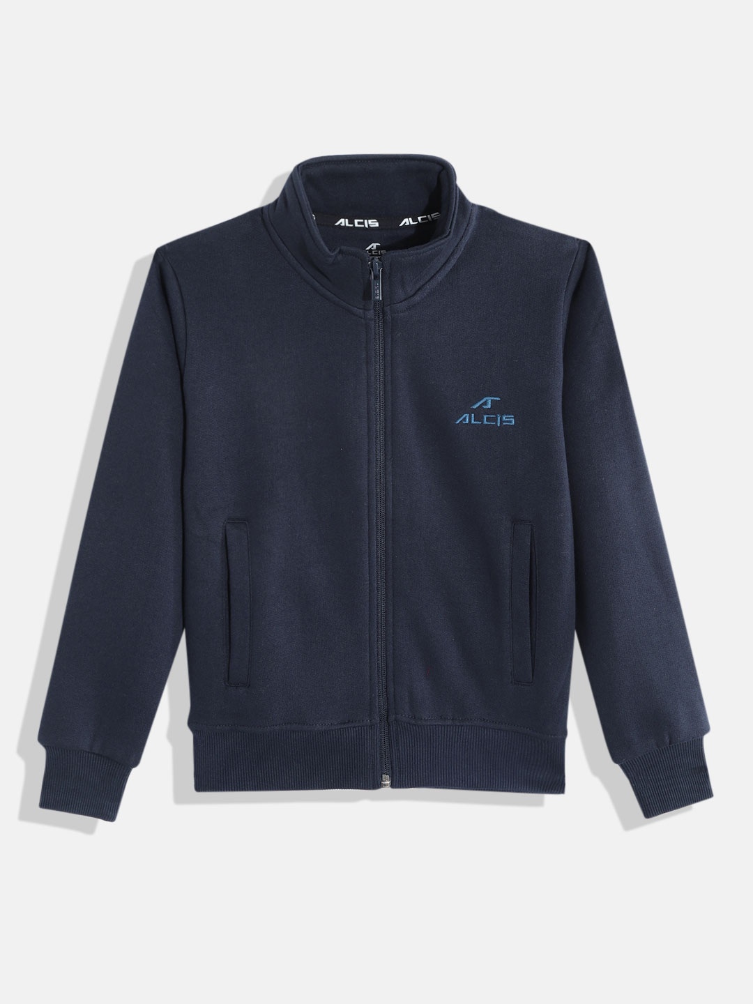 

Alcis Boys Navy Blue Solid Sweatshirt