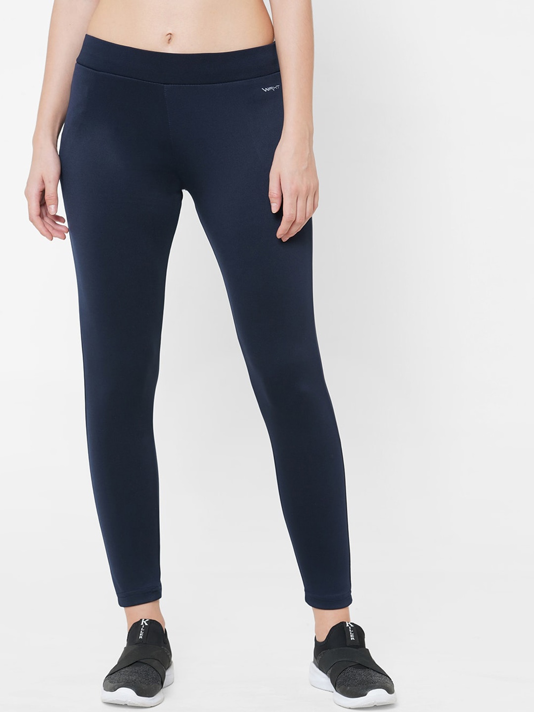

Sweet Dreams Women Navy Blue Solid Track Pants