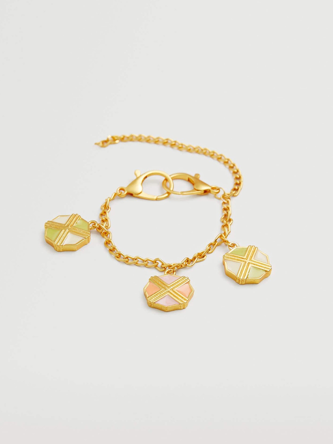 

MANGO Gold-Toned Trouser Chain with Pendants