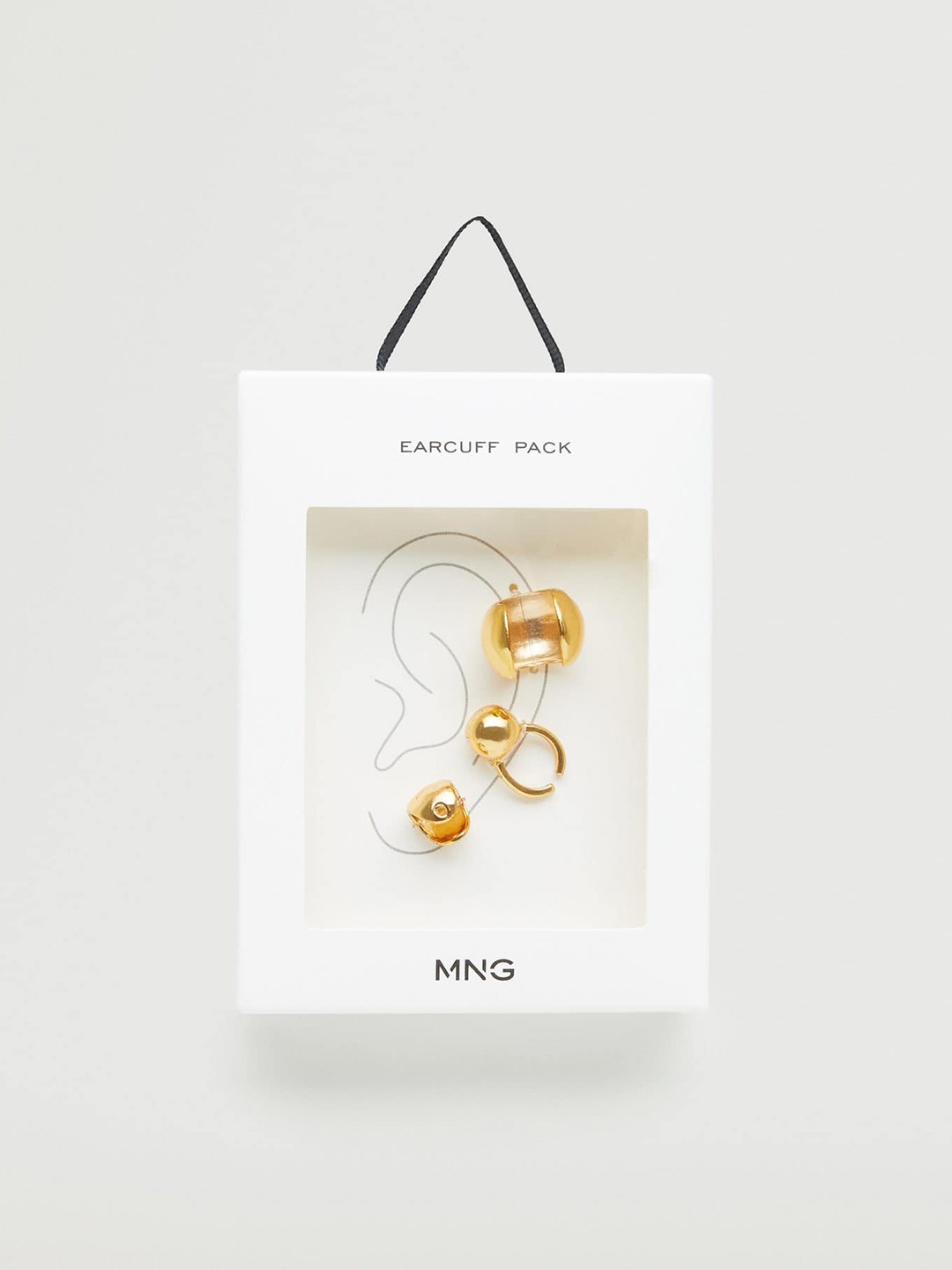 

MANGO 3-Pc Gold-Toned Ear Cuffs