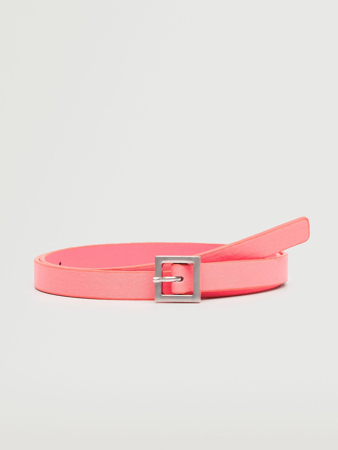 

MANGO Women Pink Solid Belt