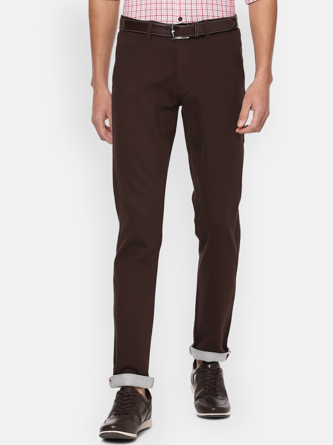 

Van Heusen Sport Men Brown Slim Fit Trousers