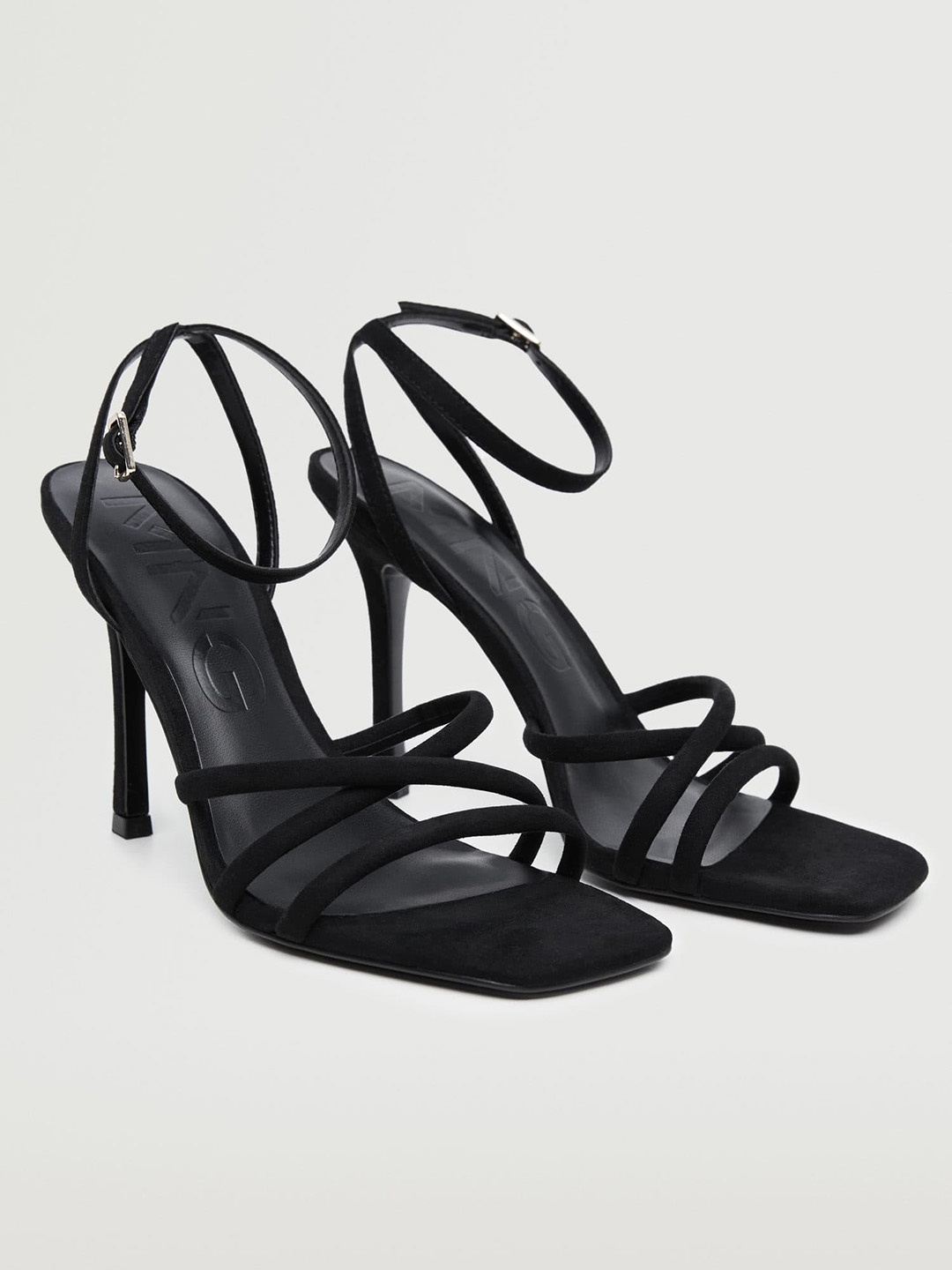 

MANGO Women Black Stiletto Heels
