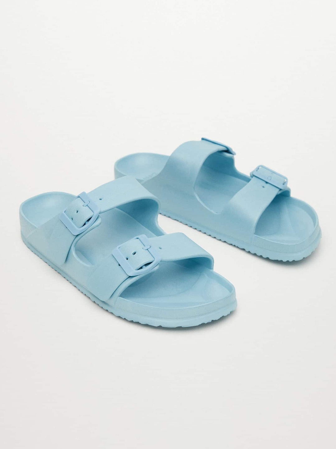 

MANGO MAN Men Blue Comfort Sandals