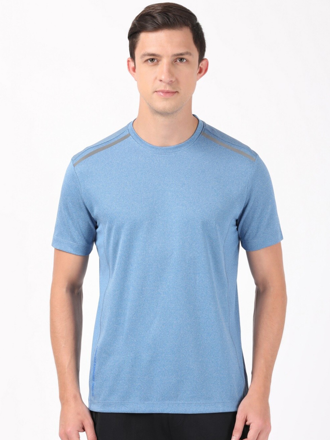 

Jockey Men Blue Solid Lounge T-shirt