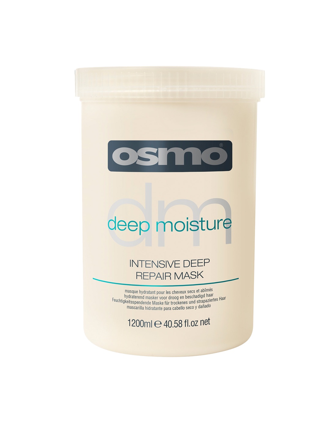 

osmo Deep Moisture Intensive Deep Repair Hair Mask 1200 ml, Off white