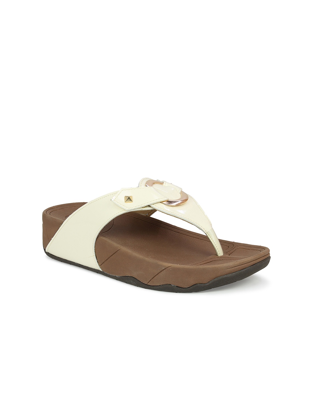 

Inc 5 Beige & Brown Comfort Sandals