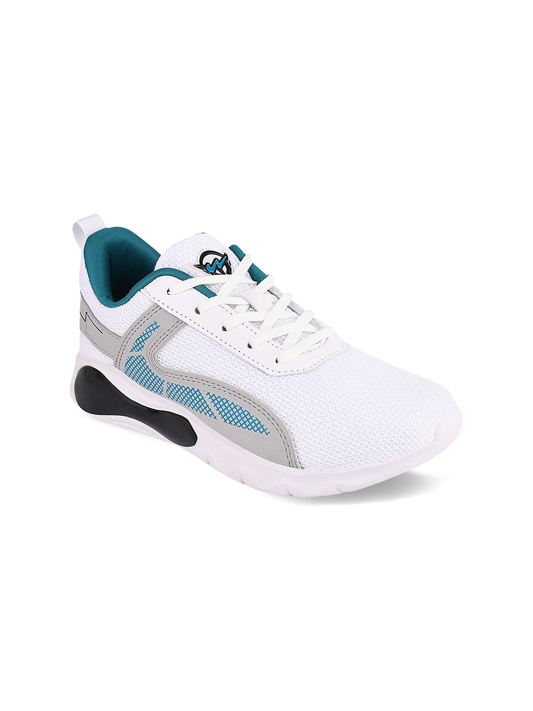 

Campus Unisex Kids White Mesh Running Shoes