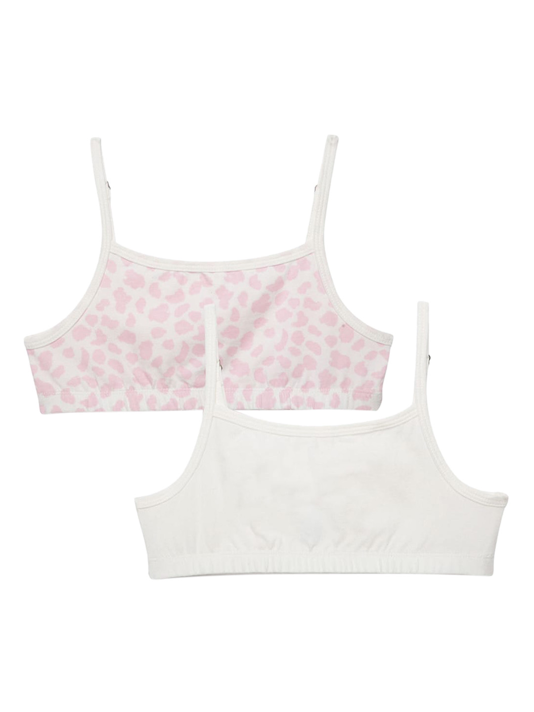 

Hopscotch Pink & White Graphic Bra