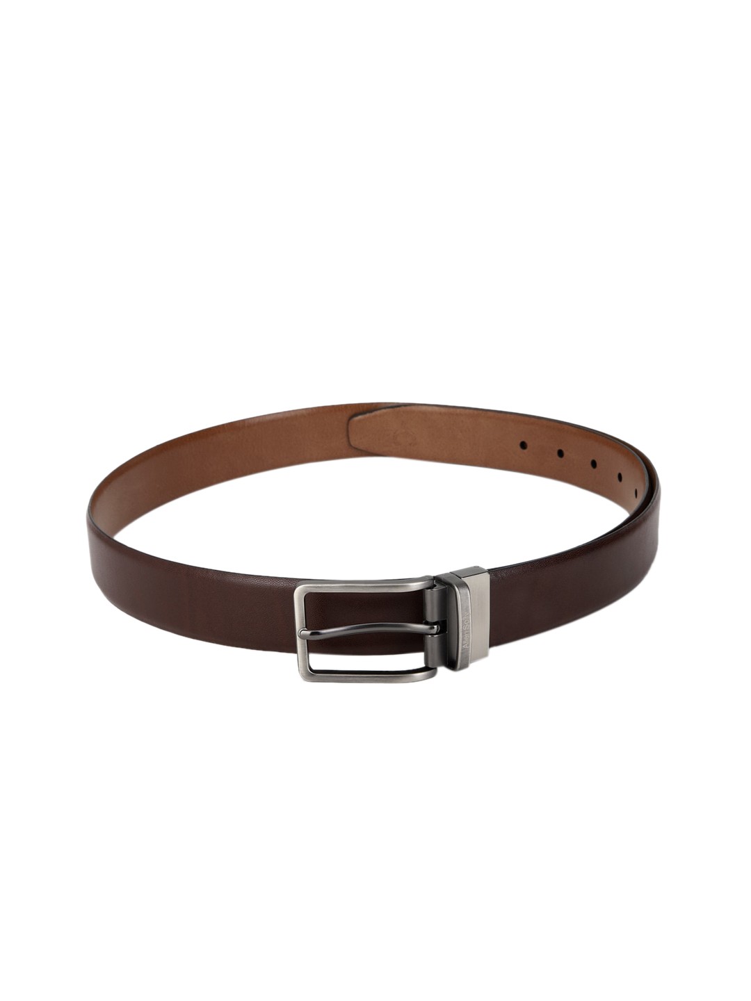 

Allen Solly Men Brown Reversible Leather Formal Belt