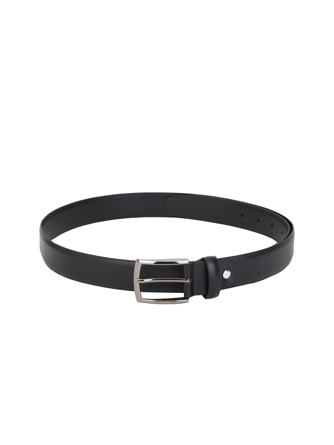 

Allen Solly Men Black Leather Formal Belt