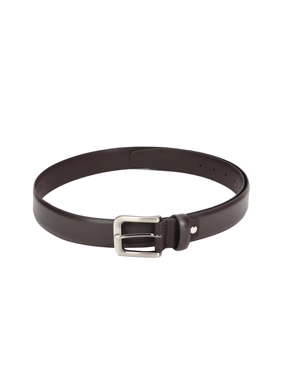

Allen Solly Men Brown Solid Leather Formal Belt