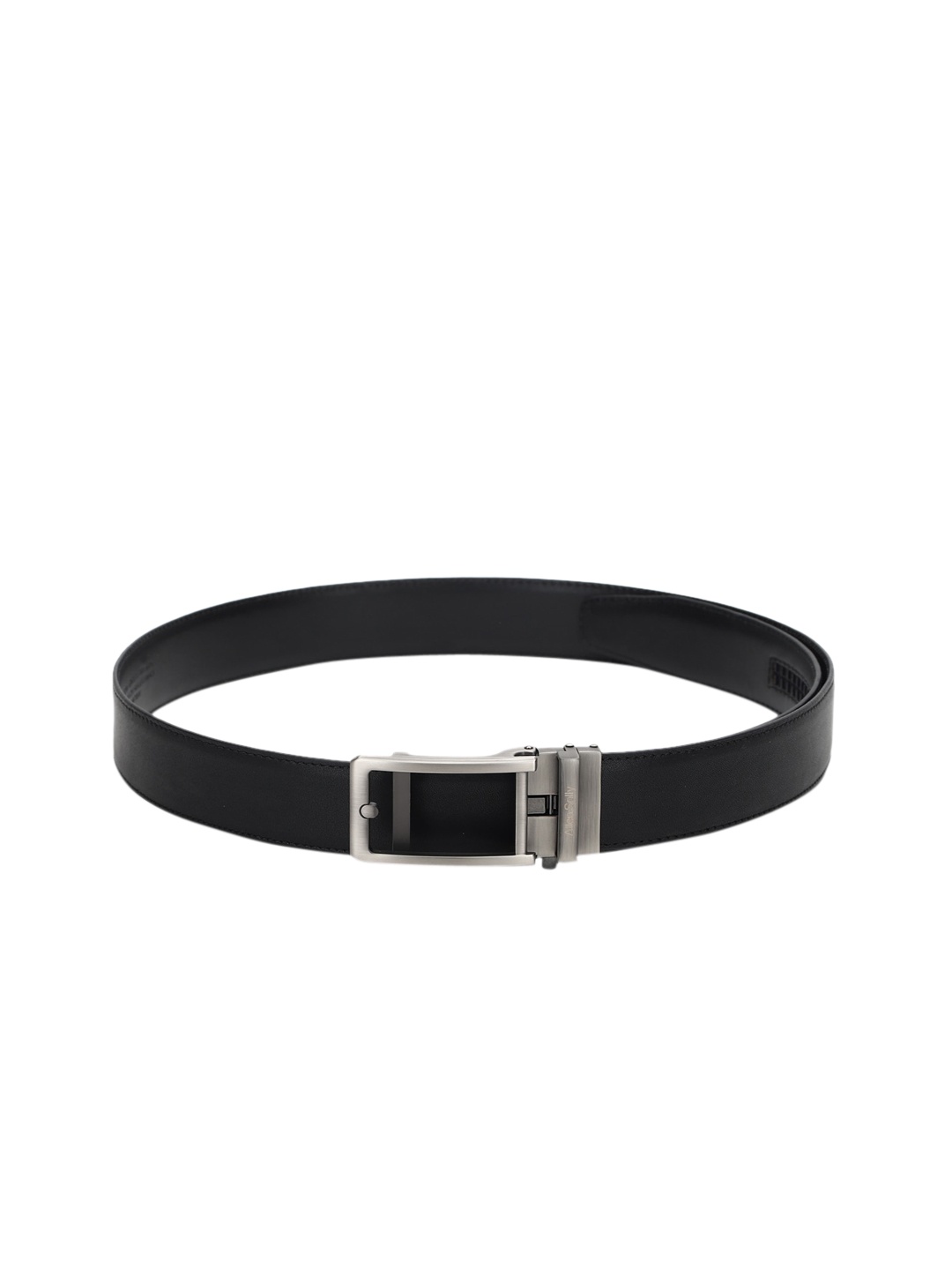 

Allen Solly Men Black Leather Formal Belt