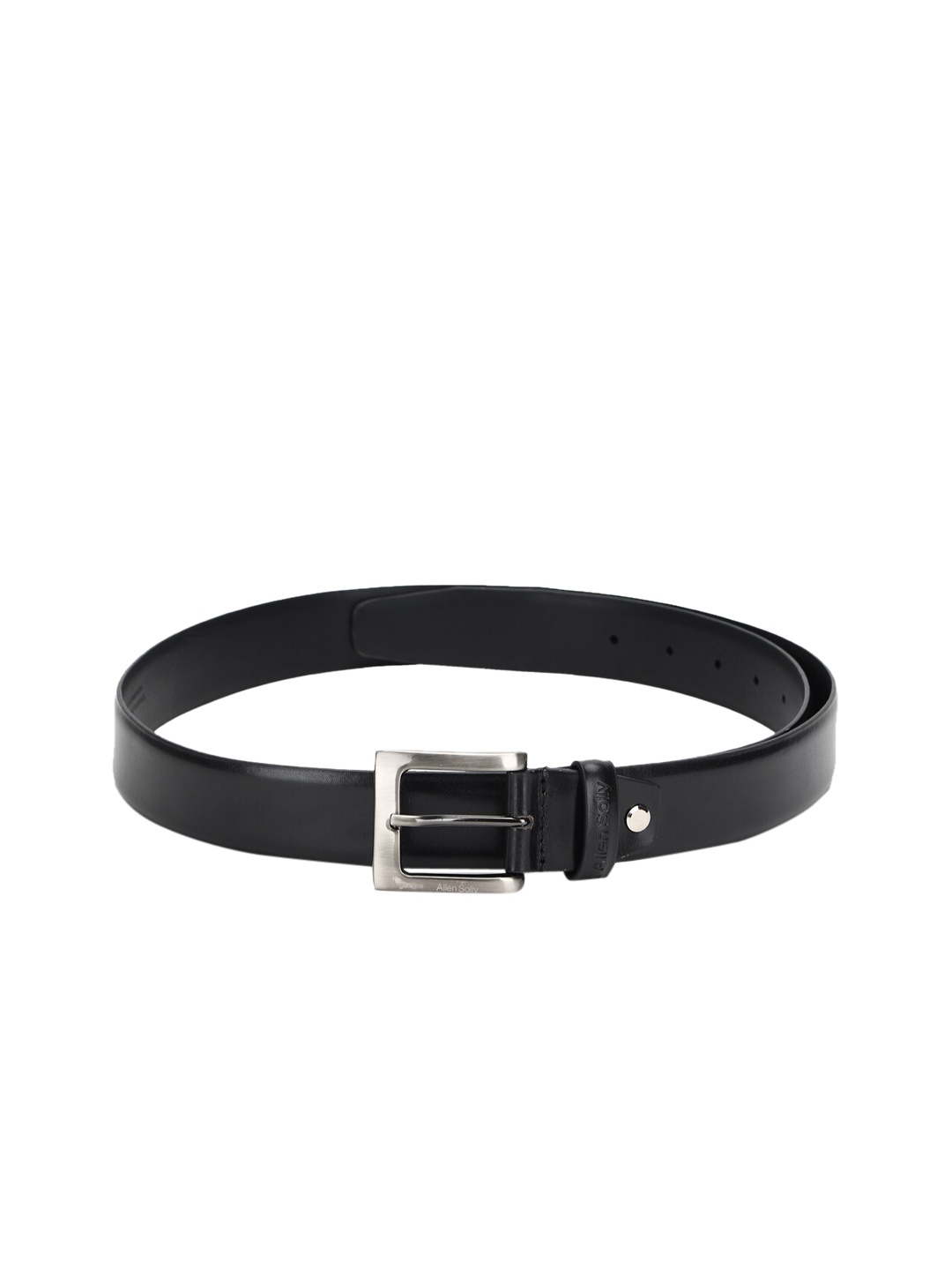 

Allen Solly Men Black Leather Formal Belt