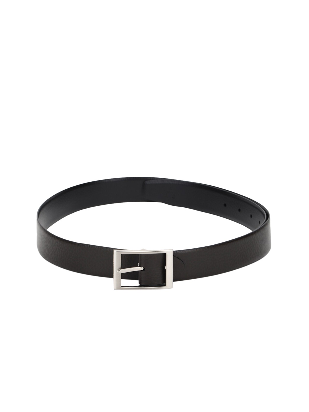 

Allen Solly Men Black Leather Formal Belt