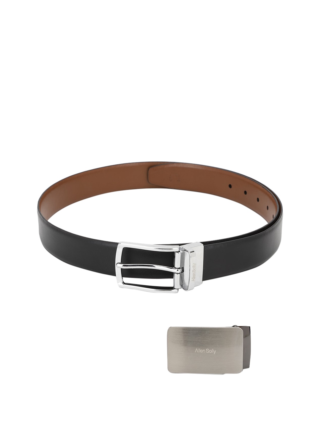 

Allen Solly Men Brown Leather Formal Belt