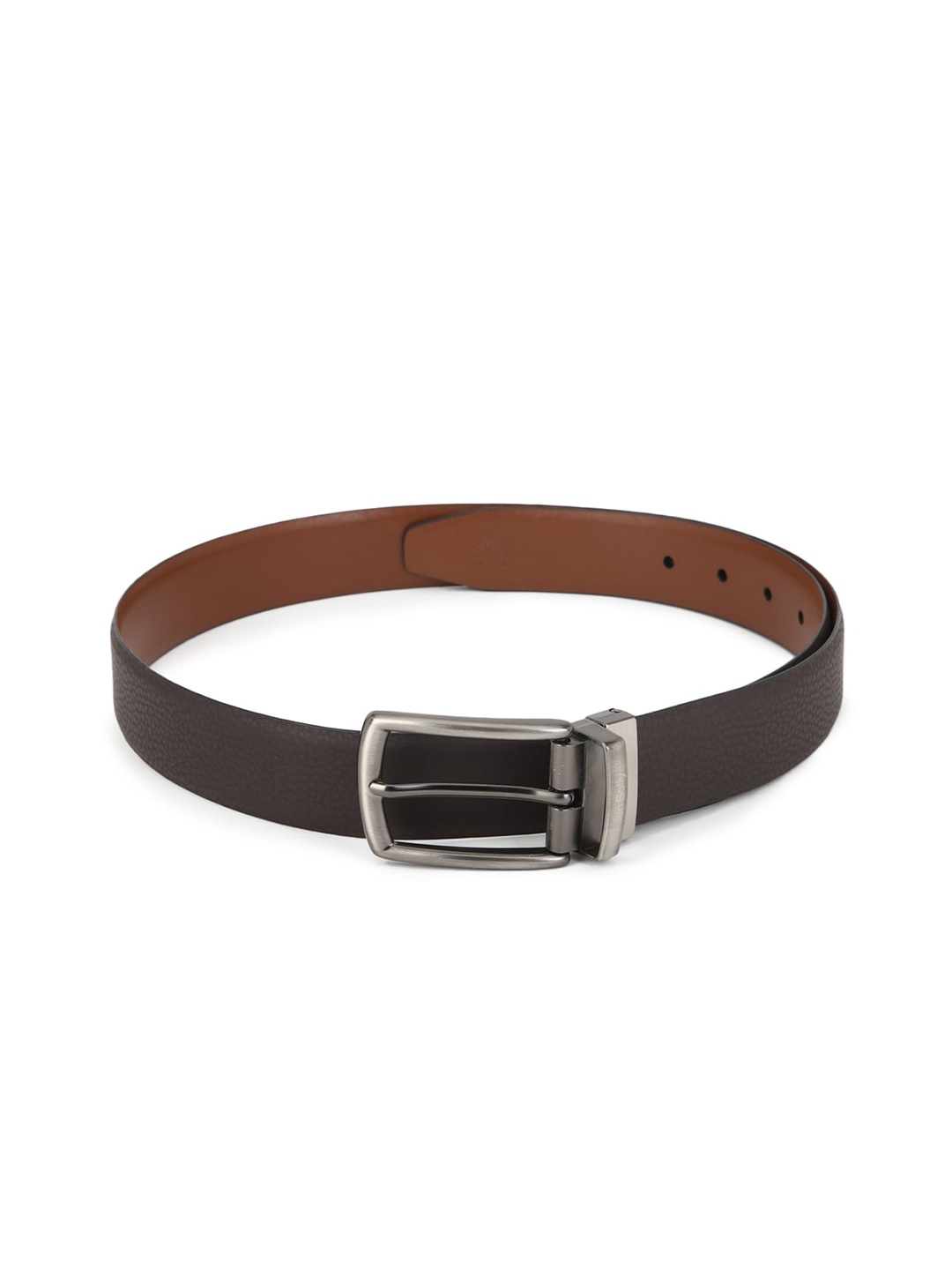 

Allen Solly Men Brown Leather Formal Belt