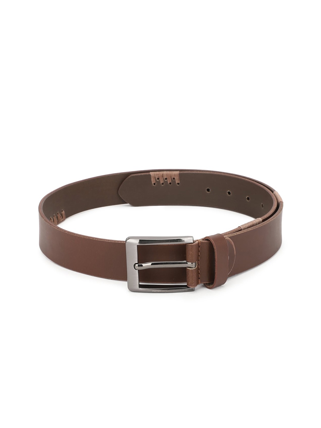 

Peter England Men Brown Leather Belt