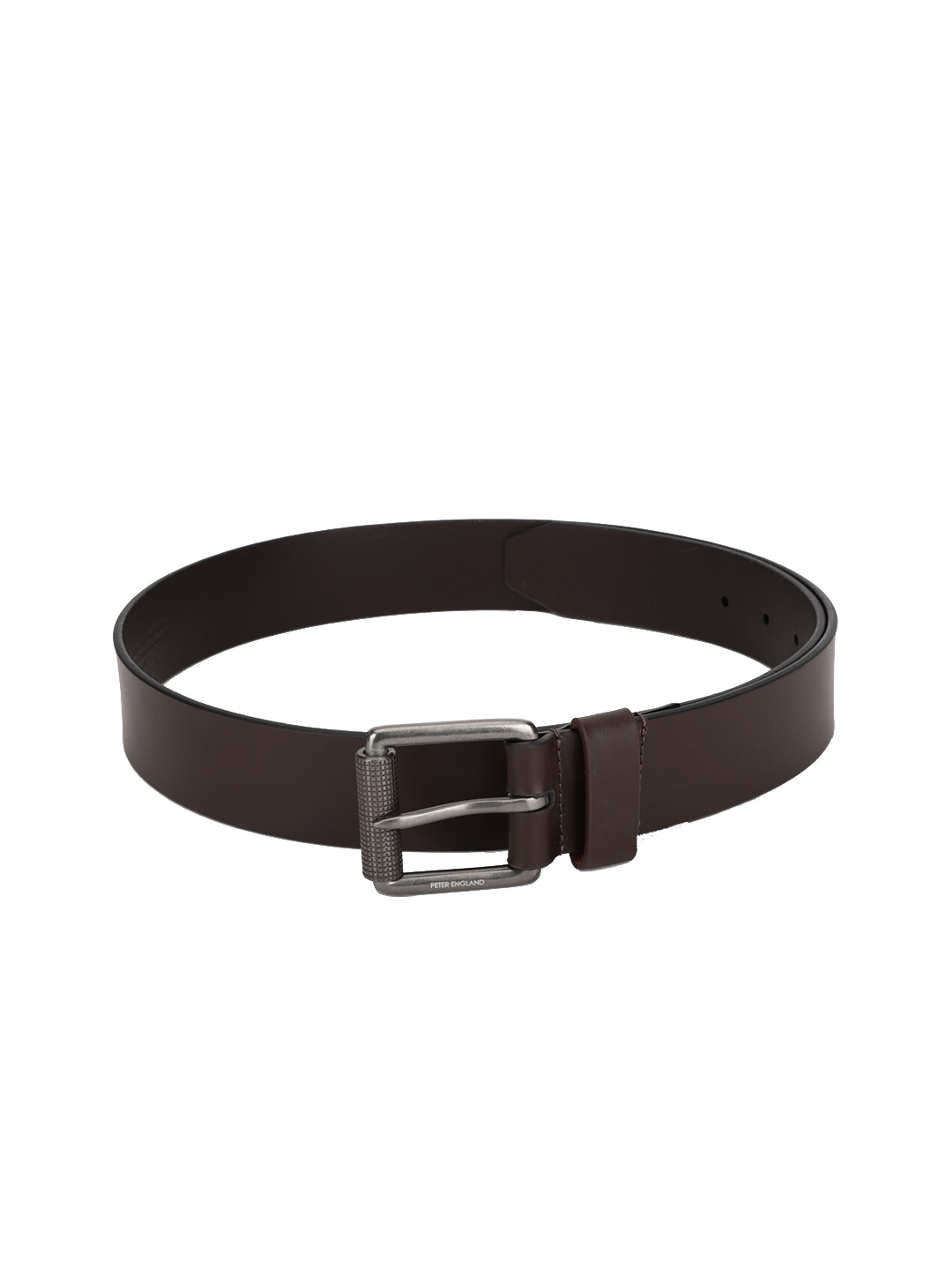 

Peter England Men Brown Leather Belt