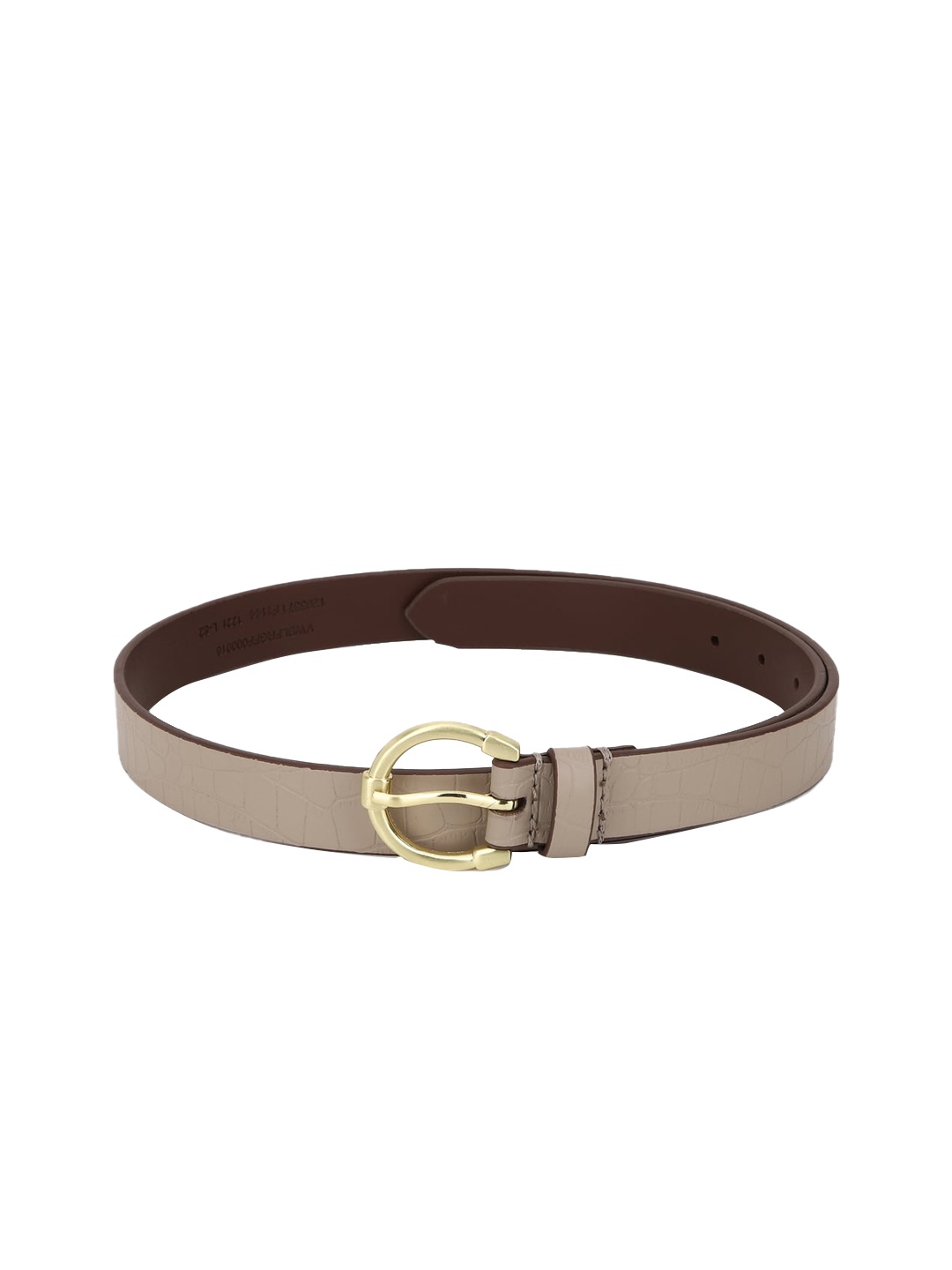 

Van Heusen Woman Women Grey Textured PU Belt