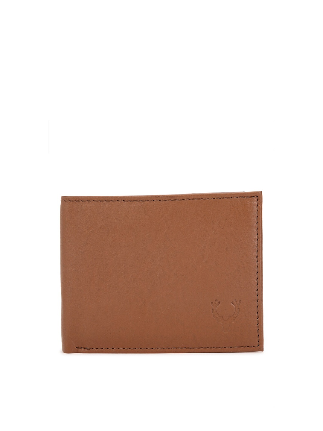 

Allen Solly Men Brown Leather Two Fold Wallet