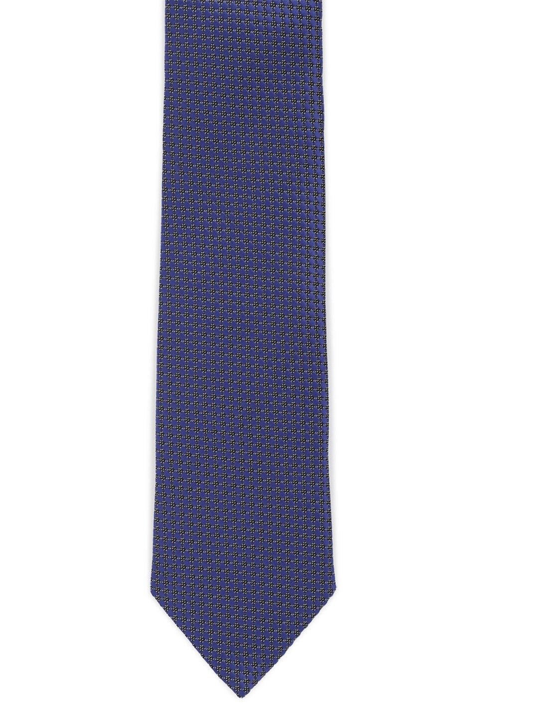 

Allen Solly Men Blue Woven Design Skinny Tie