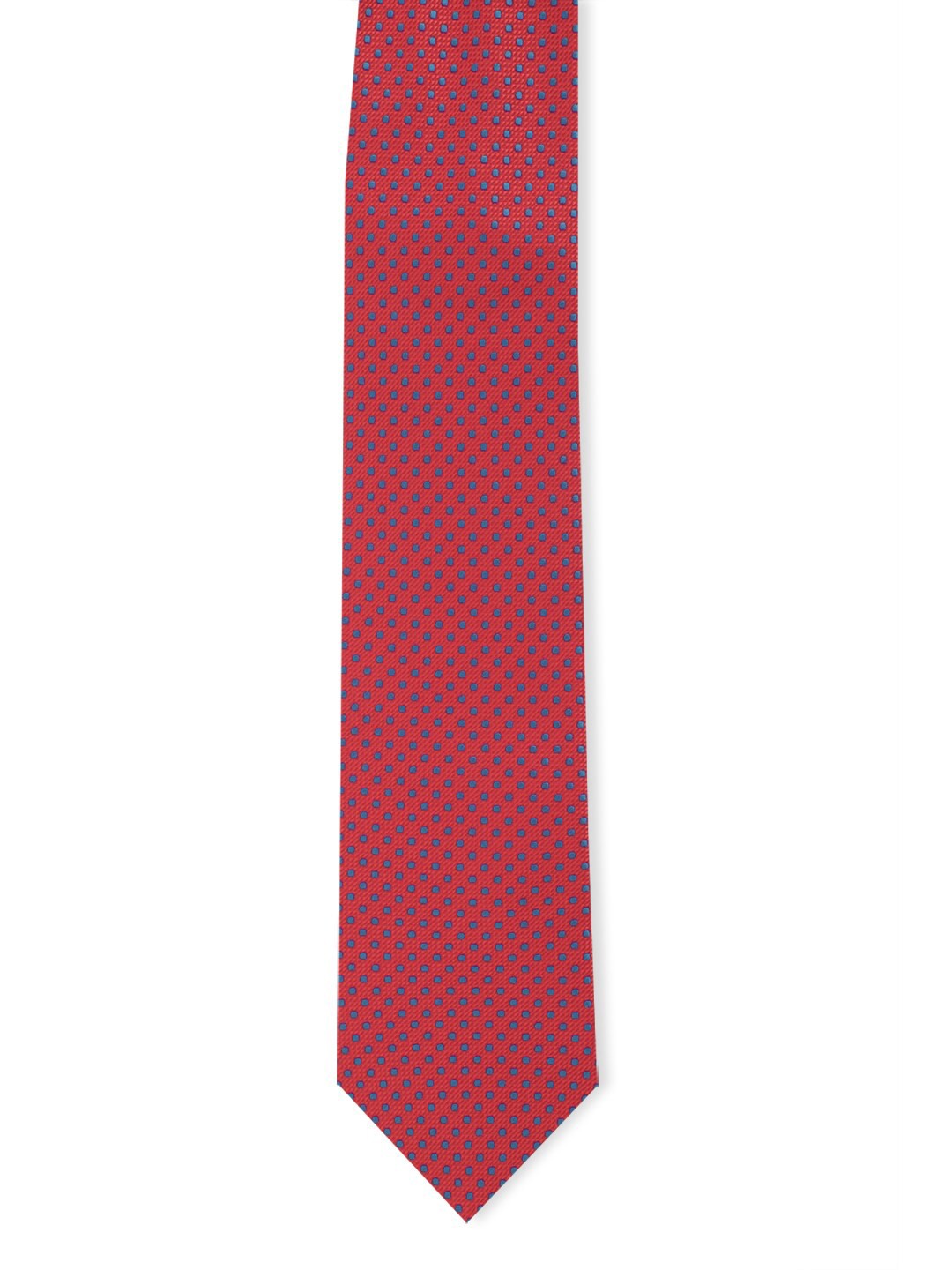 

Allen Solly Men Navy Blue Printed Skinny Tie