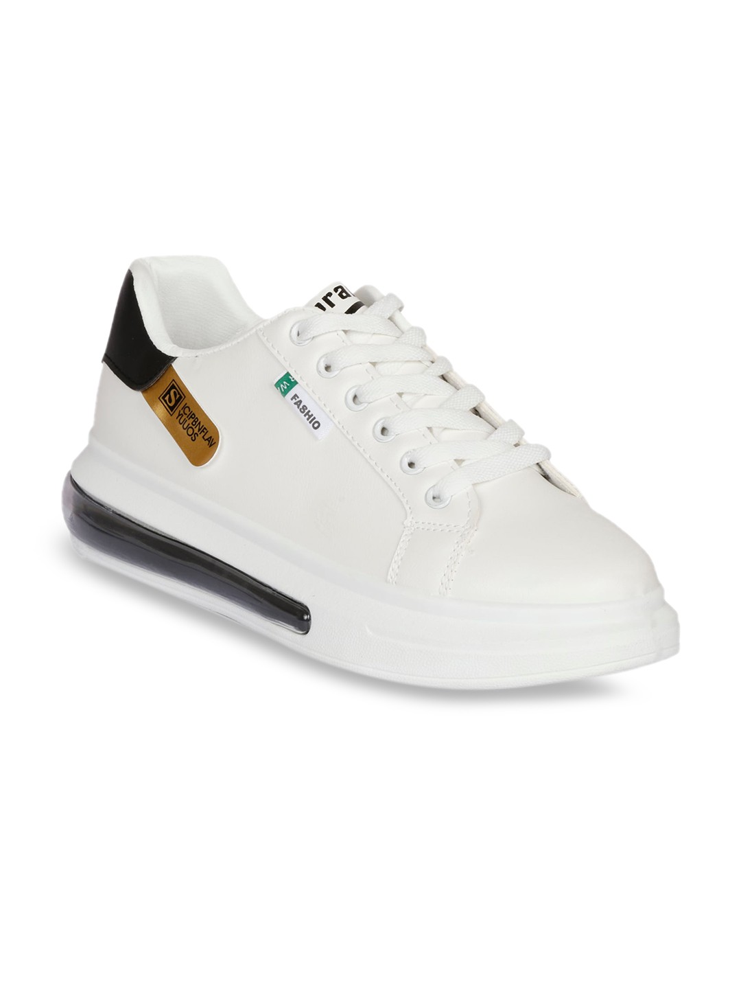 

CIPRAMO SPORTS Men White PU Sneakers