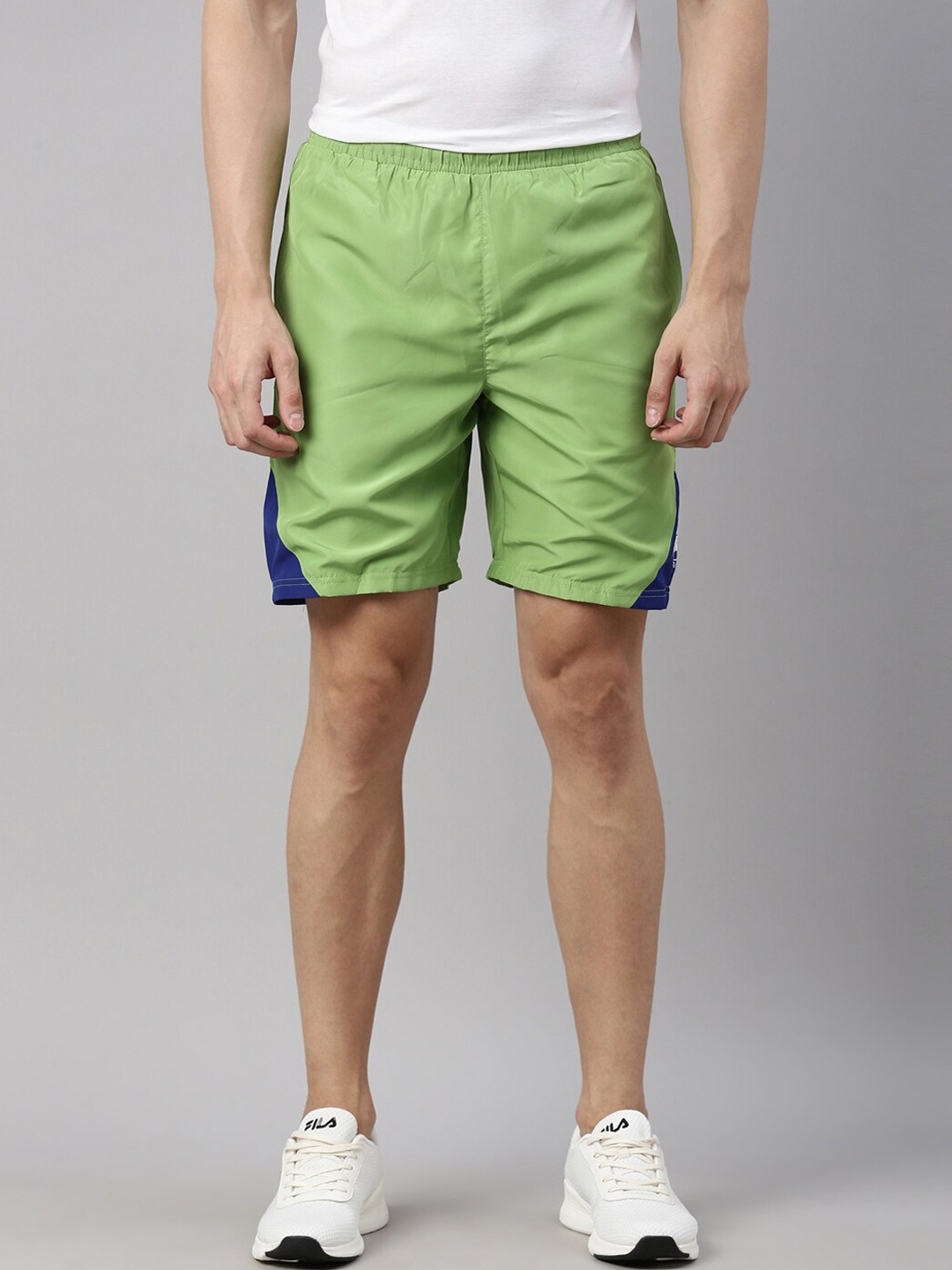 

FILA Men Green Training or Gym Sports Sports Shorts