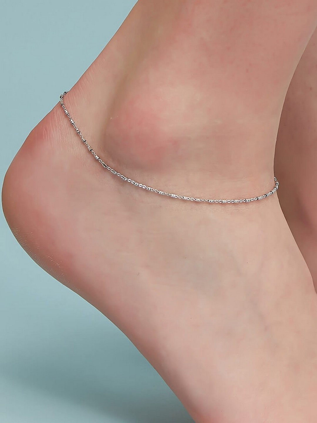 

Zavya Women Twisted 925 Sterling Silver Anklet