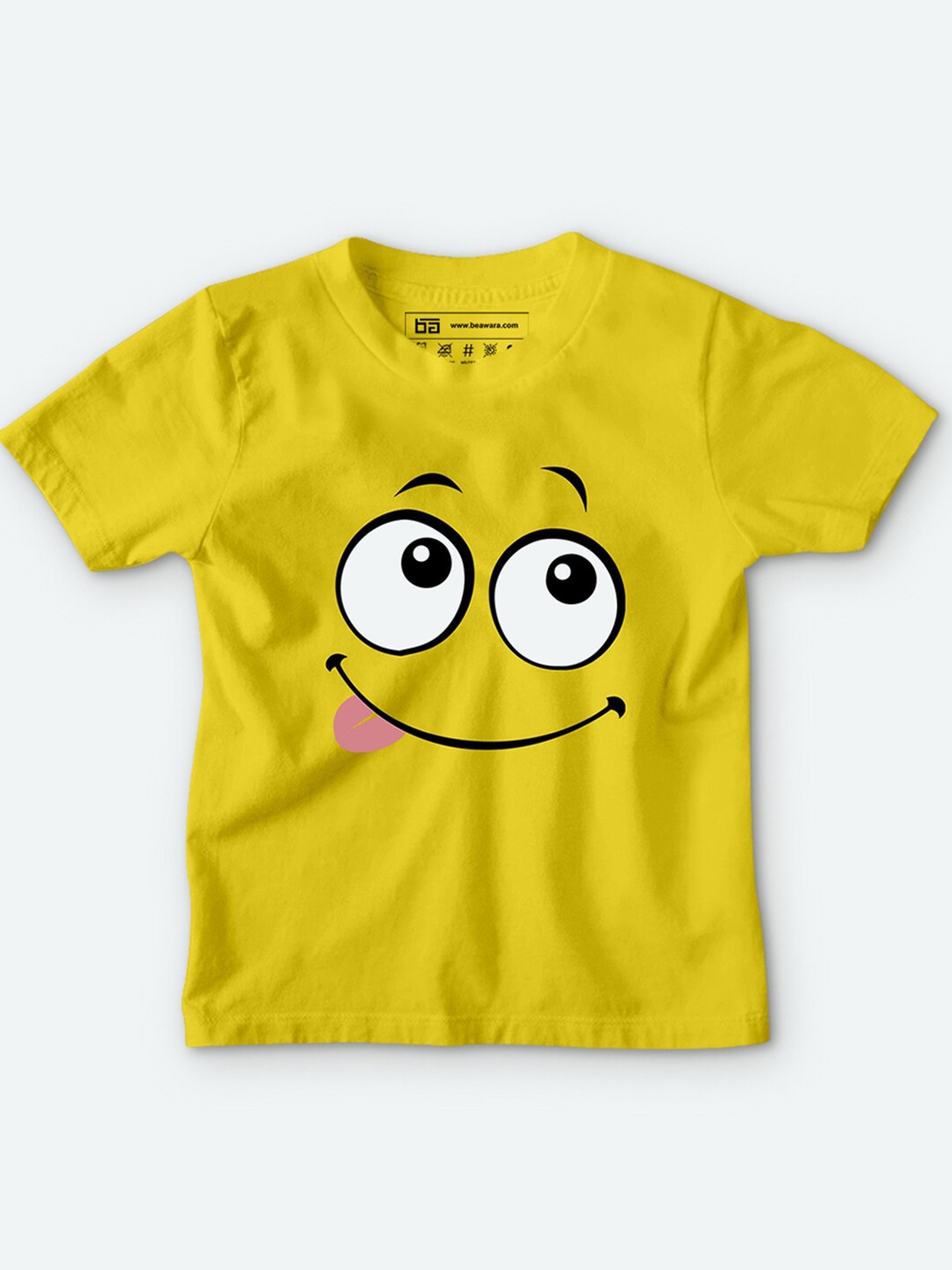 

BE AWARA Kids Printed Cotton T-shirt, Na