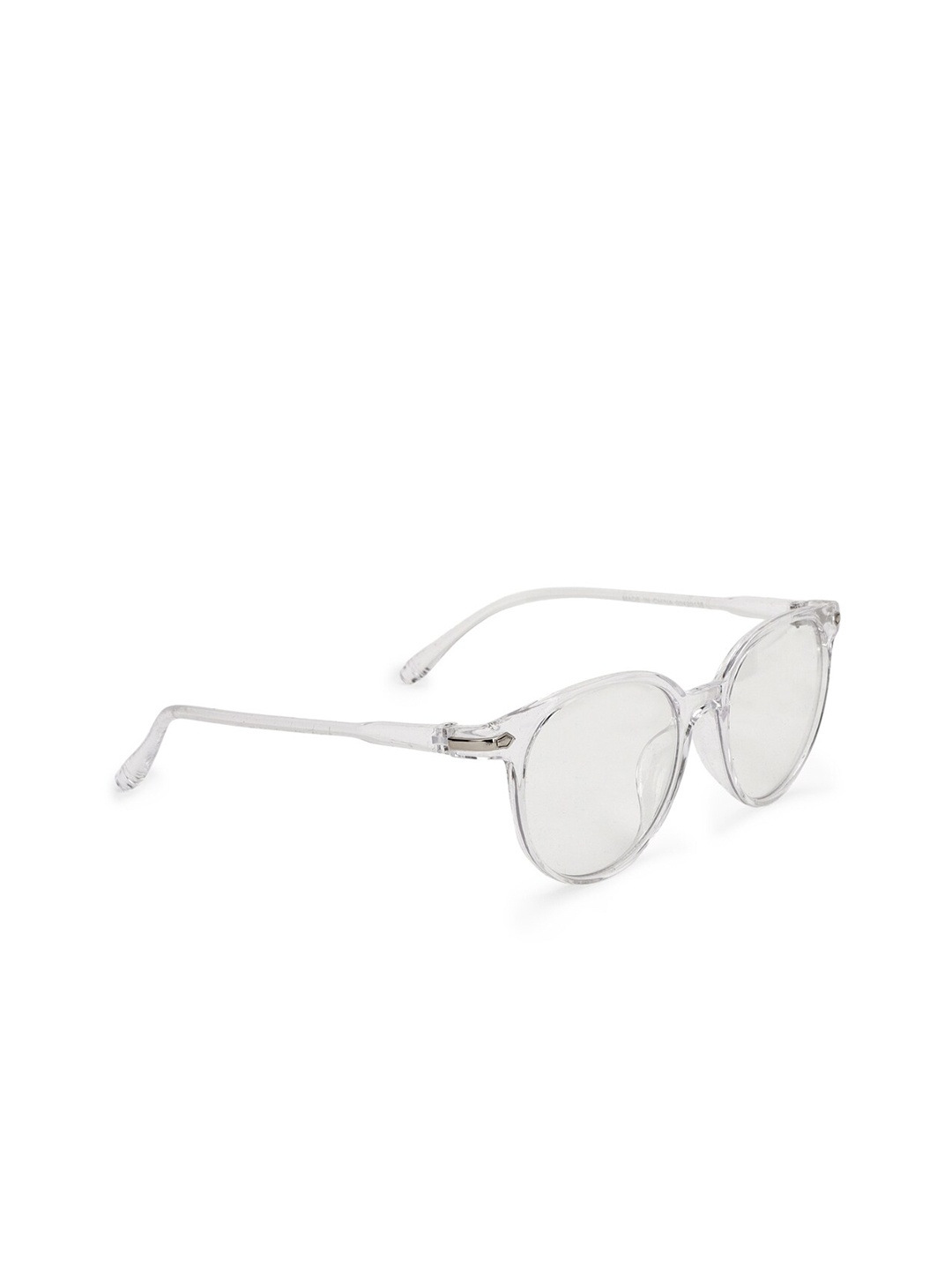 

FOREVER 21 Women Mirrored Lens & White Aviator Sunglasses