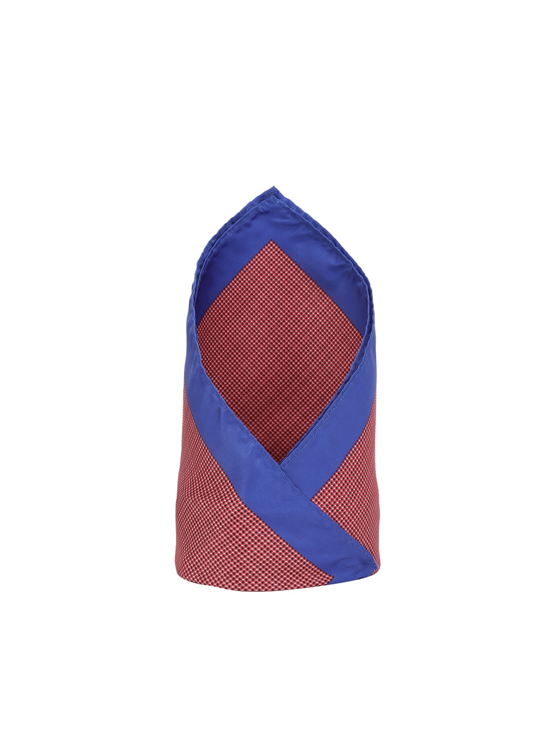 

Allen Solly Men Pink & Blue Pocket Square
