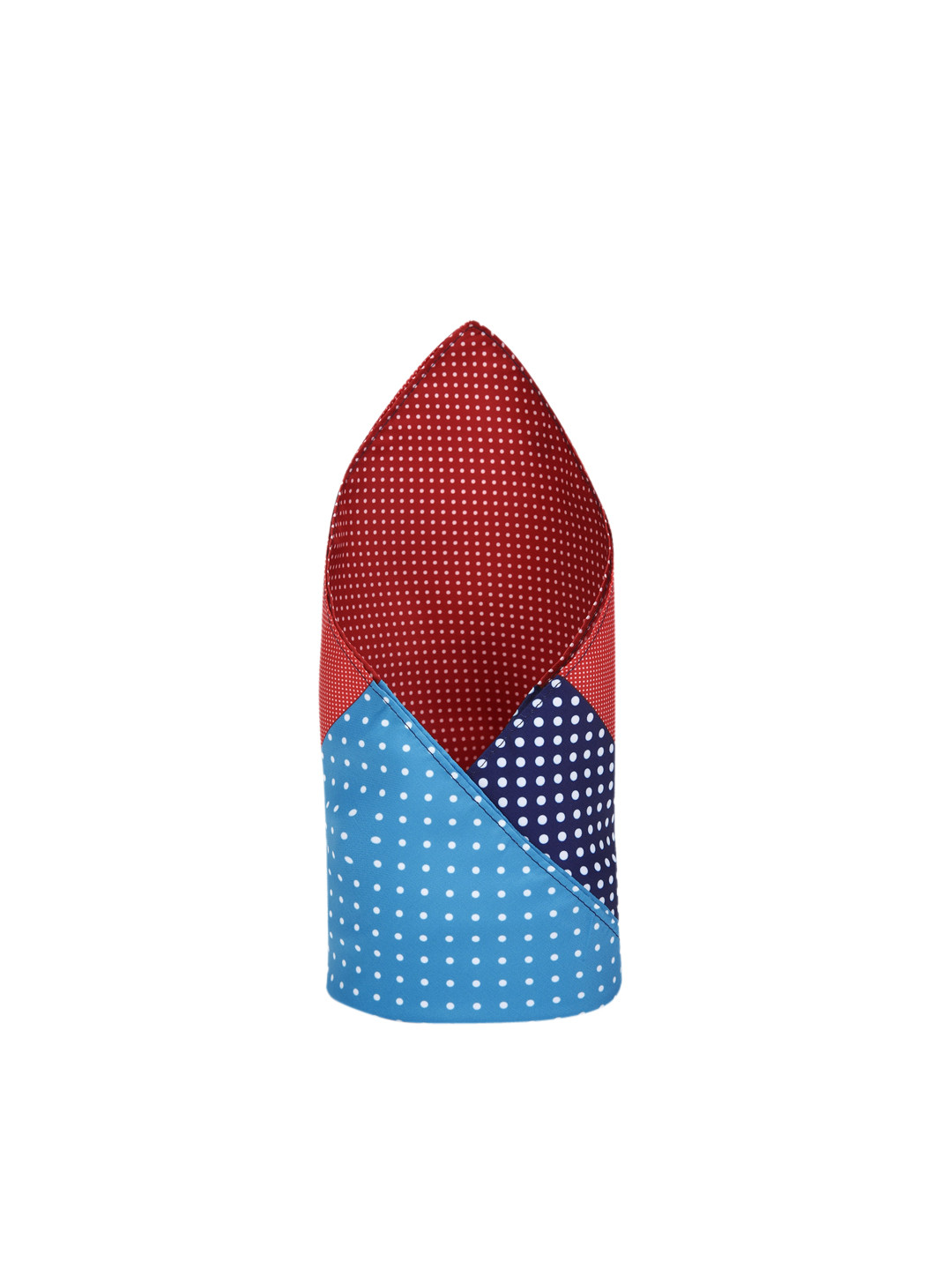 

Allen Solly Red & Blue Printed Pocket Square